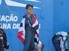 Maranhense Igor Maia, de 9 anos, sobe ao pódio em 3º no circuito de Kart Sul Brasileiro em Penha – SC