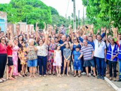 Paula Azevedo entrega pavimentação no bairro Itapiracó em Paço do Lumiar