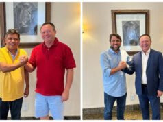 Brandão reafirma parceria com líderes partidários