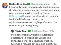 Brandão festeja novos recursos para Segurança Pública