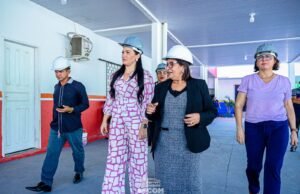 Prefeita Paula Azevedo vistoria obra do prédio do SAMU
