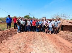 Fernando Pessoa inicia asfaltamento da sede ao povoado Arroz
