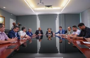 Iracema Vale discute movimento “Sem FPM não dá” com comitiva de prefeitos