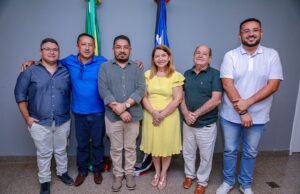 Iracema Vale recebe comitiva para discutir preparativos do Festejo de São Raimundo Nonato dos Mulundus