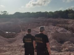 PF combate garimpos ilegais no interior do Maranhão