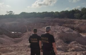 PF combate garimpos ilegais no interior do Maranhão