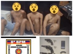 PM apreende armas de fogo e prende suspeitos durante confronto de facções