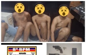 PM apreende armas de fogo e prende suspeitos durante confronto de facções