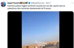Deputado maranhense exonera assessor que zombou das vítimas do Hamas