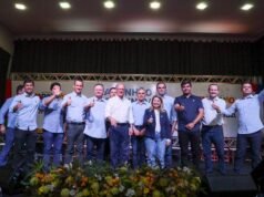 Em Balsas, Iracema Vale prestigia lançamento da pedra fundamental da nova unidade da Inpasa Brasil