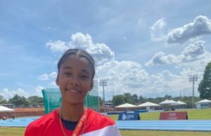 Atleta de Tuntum é a primeira a chega na final do JEBs
