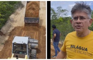 Hérlon Costa vistoria obras e confirma Carnaval das Cores em Belágua