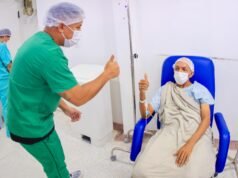 Raimundo Penha acompanha última etapa do mutirão de cirurgias em ostomizados