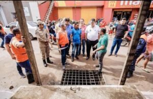 Fernando Pessoa visita áreas atingidas pelas chuvas em Tuntum