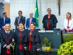 Iracema Vale participa de solenidade de posse dos novos desembargadores do TJMA