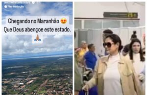 Michelle Bolsonaro desembarca em São Luís