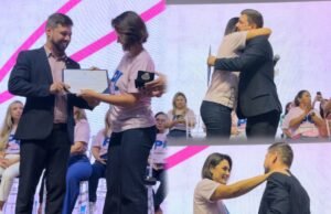 Michelle Bolsonaro recebe Medalha Barão de Coroatá