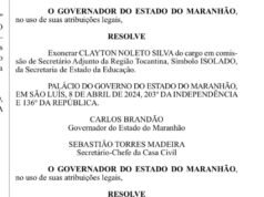 Provável vice em Imperatriz, Clayton Noleto assume novo cargo no Governo