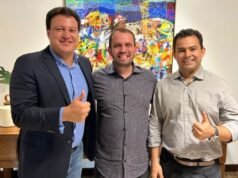 Prefeito Fernando Pessoa é recebido por vice-governador