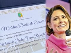 Michelle Bolsonaro receberá Medalha em Imperatriz