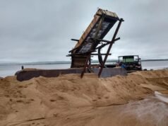 Justiça determina suspensão de extração ilegal de areia em Barreirinhas Imagem ilustrativa