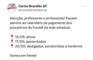 Governo anuncia novo calendário para pagamento de precatórios do Fundef