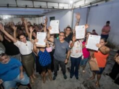 Prefeitura de Ribamar entrega mais de 80 Registros de Imóveis no bairro Santa Terezinha