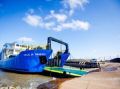 Mais um ferry boat é colocado nna travessia entre a Ponta da Espera e o Cujupe