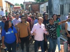 Prefeitura de Ribamar entrega bairro Mangueirão pavimentado