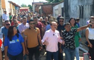 Prefeitura de Ribamar entrega bairro Mangueirão pavimentado