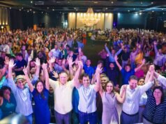 Brandão, líderes partidários e pré-candidatos participam de evento em apoio a Duarte