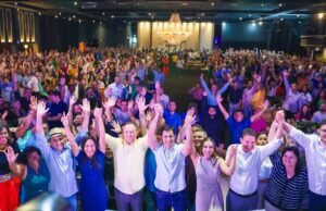 Brandão, líderes partidários e pré-candidatos participam de evento em apoio a Duarte