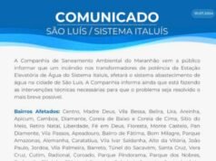 Bairros de São Luís irão ficar sem água devido a incêndio nos transformadores do Italuís