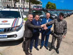 Brandão entrega viaturas; convoca 360 PMs; e anuncia concurso na área da segurança