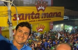 Dr.Julinho e Natercio Santos arrastam multidão em grande caminhada na sede de São José de Ribamar