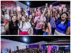 Mais de 3 mil mulheres participam de evento em apoio à Fernando Pessoa