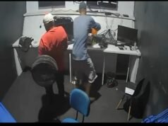 Vídeo: Homens armados ateiam fogo na TV Cidade de Bacabal