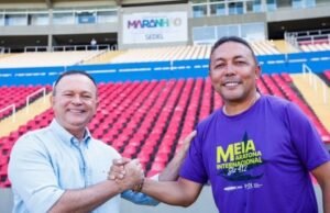 Brandão realiza vistoria em obras no estádio Castelão