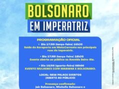 Bolsonaro participará de três agendas políticas em Imperatriz