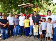 Pedro Lucas entrega dois sistemas de abastecimento de água e patrulha agrícola em Timon