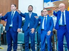 Iracema empossa quatro novos deputados estaduais