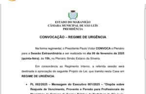 Câmara apreciará reajuste para professores de São Luís nesta quinta (6)