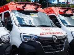 Prefeitura de Imperatriz recebe seis novas ambulâncias para reforço na saúde