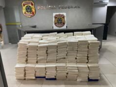 PF apreende uma tonelada de cocaína em São José de Ribamar