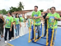Felipe Camarão participa das comemorações pelos 63 anos de Mata Roma
