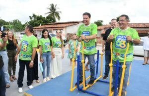 Felipe Camarão participa das comemorações pelos 63 anos de Mata Roma