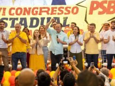 Brandão é reeleito presidente do PSB e consolida liderança política