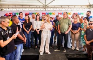 Iracema Vale ressalta caráter municipalista do Governo do Estado durante inaugurações em Paço do Lumiar