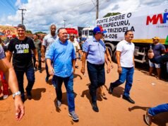 Em Codó, Brandão inicia ponte, entrega escolas e parque ambiental reformados