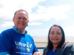 Concita Pinto é recebida por Brandão após ser aclamada presidente da UNIPAV